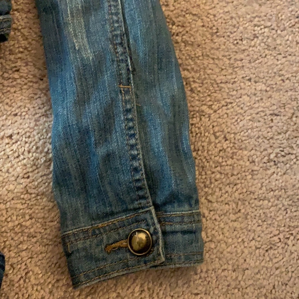 Distressed Denim Jacket - Picture 10 of 16